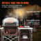 Portable Camping Kitchen Table With Storage Windscreen Aluminum Folding Cook Station 2