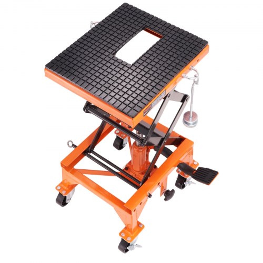 Heavy Duty Motorcycle Lift Table Hydraulic Scissor Jack 7