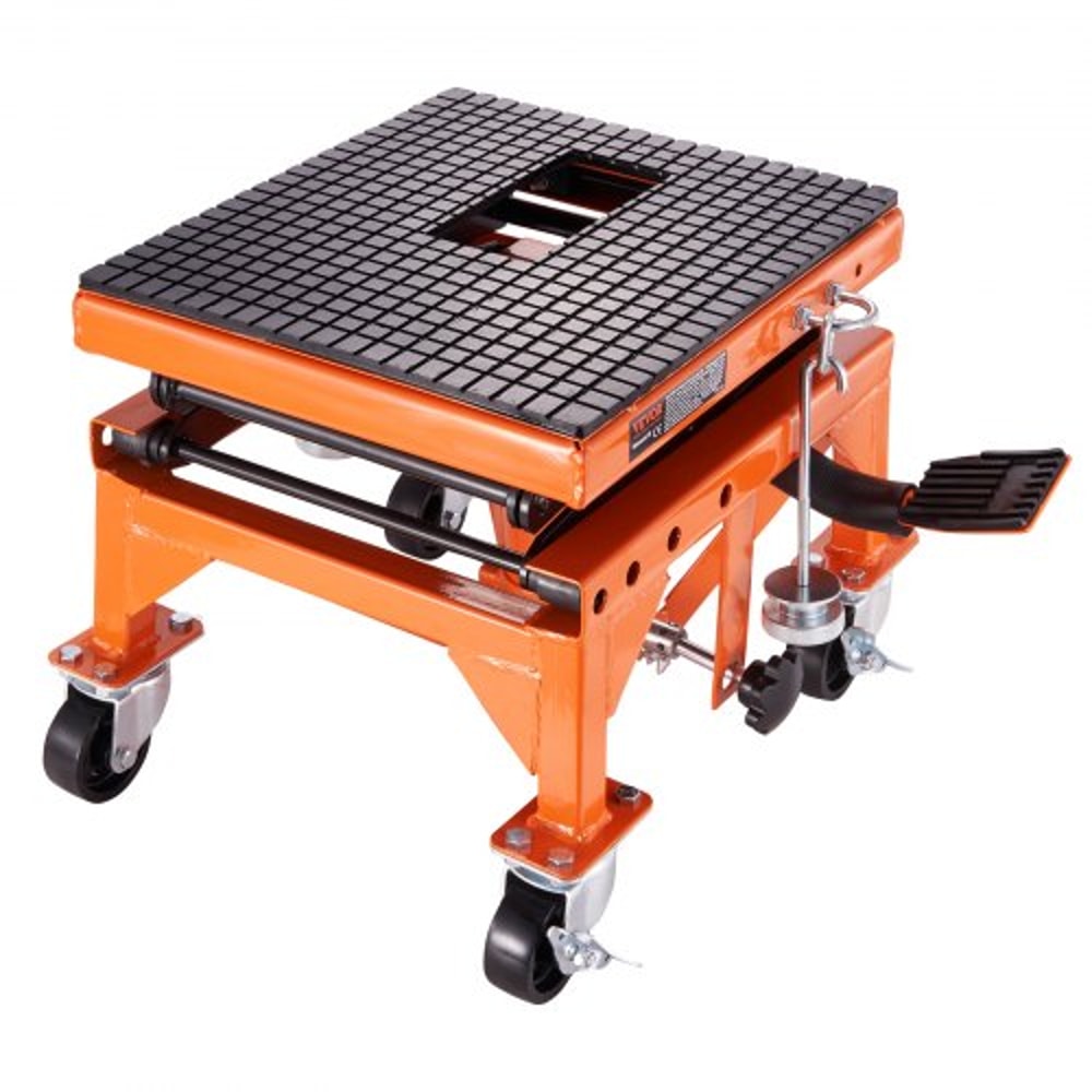 Heavy Duty Motorcycle Lift Table Hydraulic Scissor Jack 9