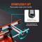 Heavy Duty Motorcycle Scissor Lift Jack With Wide Deck Safety Pin 4