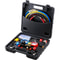4 Way AC Manifold Gauge Set for Refrigerants with Hoses