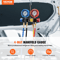 4 Way AC Manifold Gauge Set for Refrigerants with Hoses