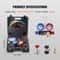 4 Way AC Manifold Gauge Set for Refrigerants with Hoses