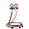 4 Way AC Manifold Gauge Set for Refrigerants with Hoses
