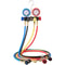 4 Way AC Manifold Gauge Set for Refrigerants with Hoses