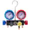 4 Way AC Manifold Gauge Set for Refrigerants with Hoses