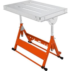 adjustable welding table with wheels, 400lb capacity steel welding workbench