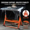 Adjustable Welding Table With Wheels 400lb Capacity Steel Welding Workbench 3