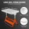 Adjustable Welding Table With Wheels 400lb Capacity Steel Welding Workbench 4