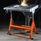 Adjustable Welding Table With Wheels 400lb Capacity Steel Welding Workbench 6