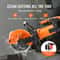 9Inch Electric Concrete Saw 1800W Wet Dry Concrete Cutter With 35Inch Deep Cutting Power 2