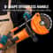 9Inch Electric Concrete Saw 1800W Wet Dry Concrete Cutter With 35Inch Deep Cutting Power 5