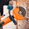9Inch Electric Concrete Saw 1800W Wet Dry Concrete Cutter With 35Inch Deep Cutting Power 6