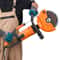 9Inch Electric Concrete Saw 1800W Wet Dry Concrete Cutter With 35Inch Deep Cutting Power 9