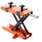 1100LB Motorcycle Lift Scissor Jack Stand With Safety Pin NonSlip Saddle For ATV And Dirt Bikes 9