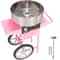 Commercial Cotton Candy Machine With Cart 1000W Candy Floss Maker For Parties Events 0