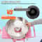 Commercial Cotton Candy Machine With Cart 1000W Candy Floss Maker For Parties Events 1