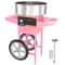 Commercial Cotton Candy Machine With Cart 1000W Candy Floss Maker For Parties Events 7