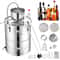 30L Alcohol Still With Electric Heating Cooling System For Whisky Vodka Essential Oils 0