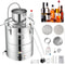 30L Alcohol Still With Electric Heating Cooling System For Whisky Vodka Essential Oils 0