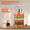 30L Alcohol Still With Electric Heating Cooling System For Whisky Vodka Essential Oils 5