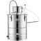 30L Alcohol Still With Electric Heating Cooling System For Whisky Vodka Essential Oils 7