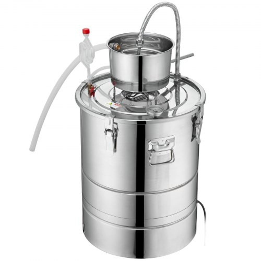30L Alcohol Still With Electric Heating Cooling System For Whisky Vodka Essential Oils 9