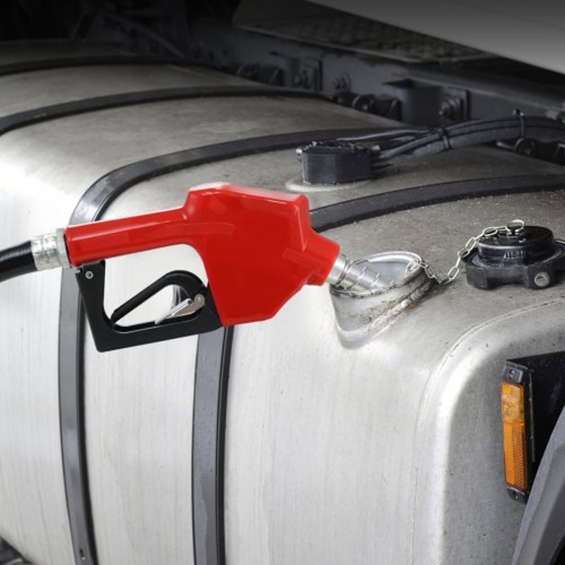 12V Diesel Fuel Transfer Pump Kit 10 GPM With Auto ShutOff Nozzle Portable Electric Fuel Transfer 6