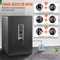 2.2 Cu Ft Biometric Safe with Digital Keypad & Fireproof Document Bag for Home Security
