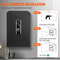 2.2 Cu Ft Biometric Safe with Digital Keypad & Fireproof Document Bag for Home Security
