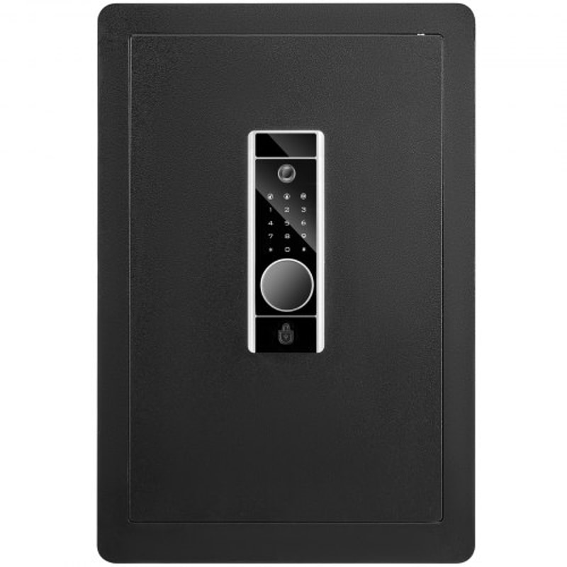 2.2 Cu Ft Biometric Safe with Digital Keypad & Fireproof Document Bag for Home Security