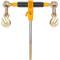 Heavy Duty Ratchet Chain Binder Set 4Pack 12000 Lb Load Limit With G80 Hooks For Secure Hauling 8
