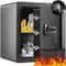 18 Cu Ft Home Safe With Digital Keypad Steel Security Lock Box Fireproof Document Bag 0