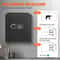 18 Cu Ft Home Safe With Digital Keypad Steel Security Lock Box Fireproof Document Bag 5