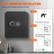 18 Cu Ft Home Safe With Digital Keypad Steel Security Lock Box Fireproof Document Bag 5