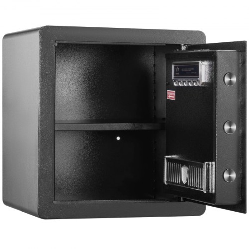 18 Cu Ft Home Safe With Digital Keypad Steel Security Lock Box Fireproof Document Bag 9