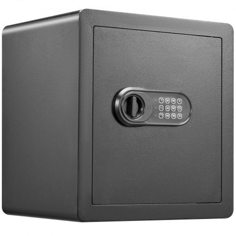 18 Cu Ft Home Safe With Digital Keypad Steel Security Lock Box Fireproof Document Bag 10