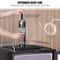 Full Size Beer Kegerator Single Tap Draft Beer Dispenser with Digital Temperature Control