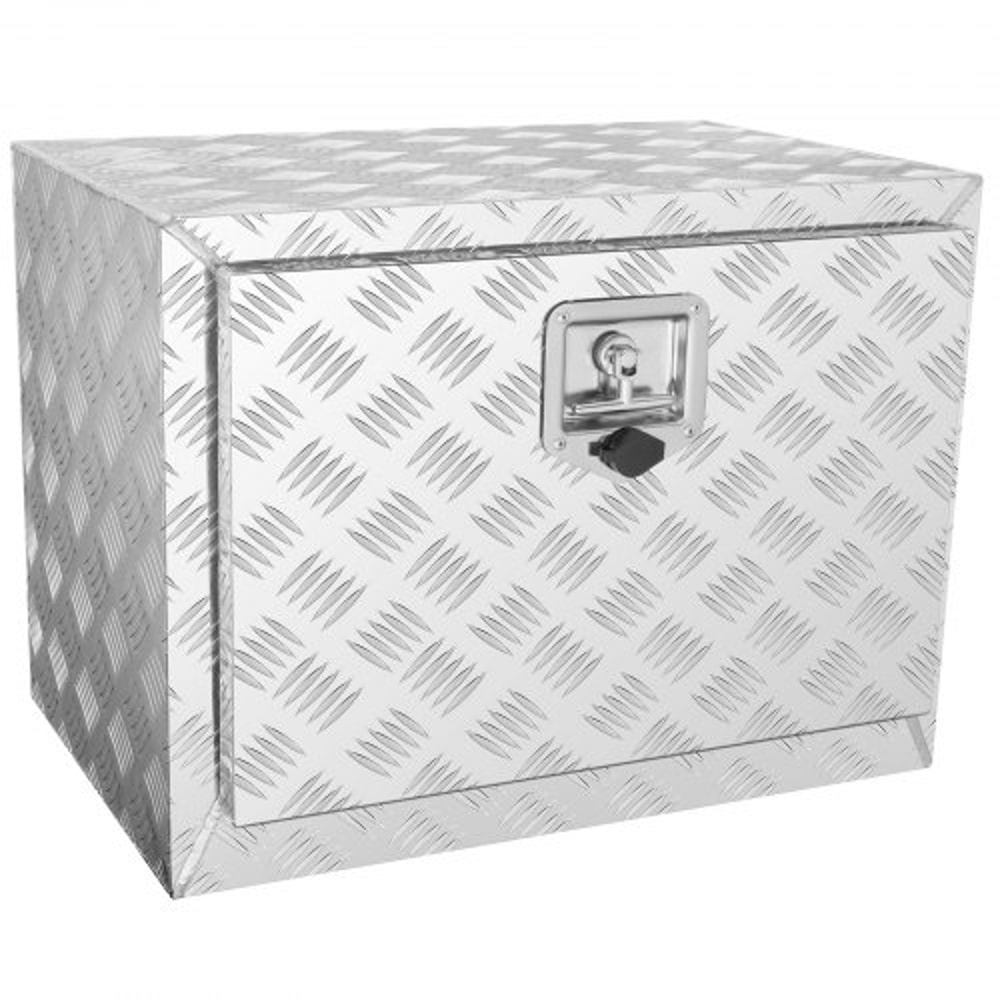 Heavy Duty Underbody Truck Box 24x17x18 Waterproof Aluminum Truck Tool Box With Lock 0