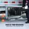 Heavy Duty Underbody Truck Box 24x17x18 Waterproof Aluminum Truck Tool Box With Lock 2