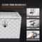 Heavy Duty Underbody Truck Box 24x17x18 Waterproof Aluminum Truck Tool Box With Lock 5
