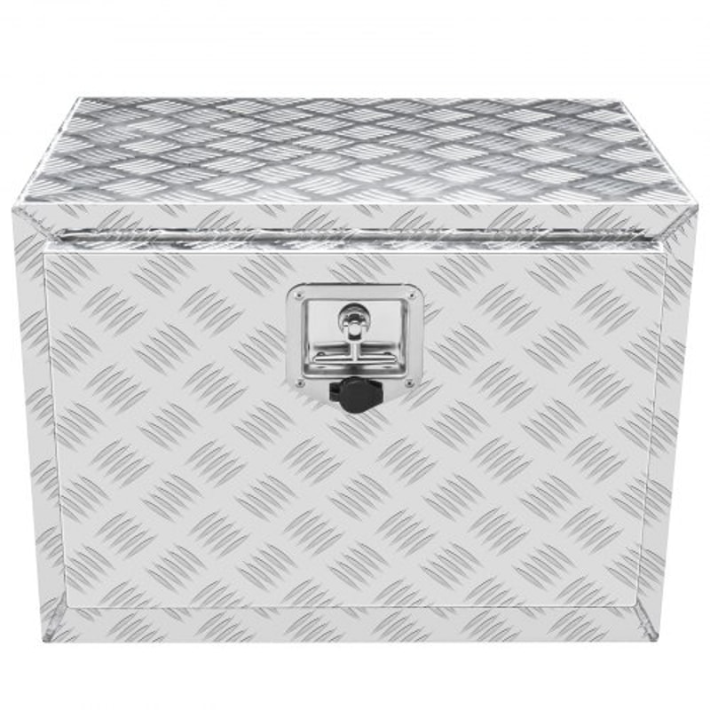 Heavy Duty Underbody Truck Box 24x17x18 Waterproof Aluminum Truck Tool Box With Lock 9