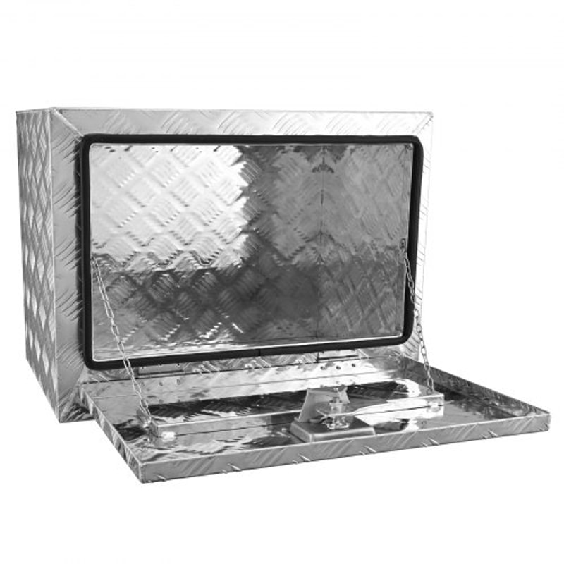 Heavy Duty Underbody Truck Box 24x17x18 Waterproof Aluminum Truck Tool Box With Lock 10