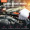 Cordless Electric Ratchet Wrench Kit With Dual Batteries Fast Charge LED Light 1