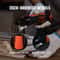 Cordless Electric Ratchet Wrench Kit With Dual Batteries Fast Charge LED Light 4