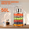 15 Gallon Home Distillery Kit With 50L Stainless Steel Alcohol Still Temperature Control 1