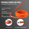 Retractable Air Hose Reel 38 X 50 FT 300 PSI Air Compressor Hose Reel With Auto Rewind Swivel Moun 3