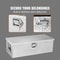 Aluminum Truck Tool Box With Lockable Diamond Plate Storage For Pickup Trucks Trailers 3