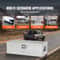 Aluminum Truck Tool Box With Lockable Diamond Plate Storage For Pickup Trucks Trailers 5