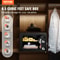 Digital Home Security Safe Box with Keypad, Wall Mount Steel Safe for Cash, Jewelry & Documents